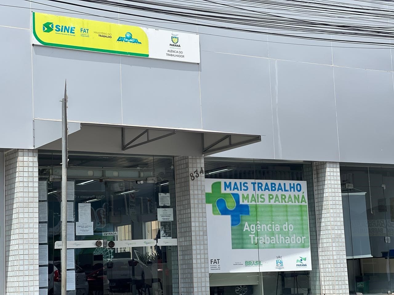 Agência do Trabalhador de Foz oferece 935 vagas de emprego em 135 funções nesta segunda-feira