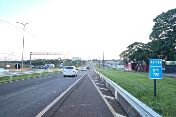 Alerta em Foz: BR-277 terá obras noturnas e desvios a partir de segunda (13)