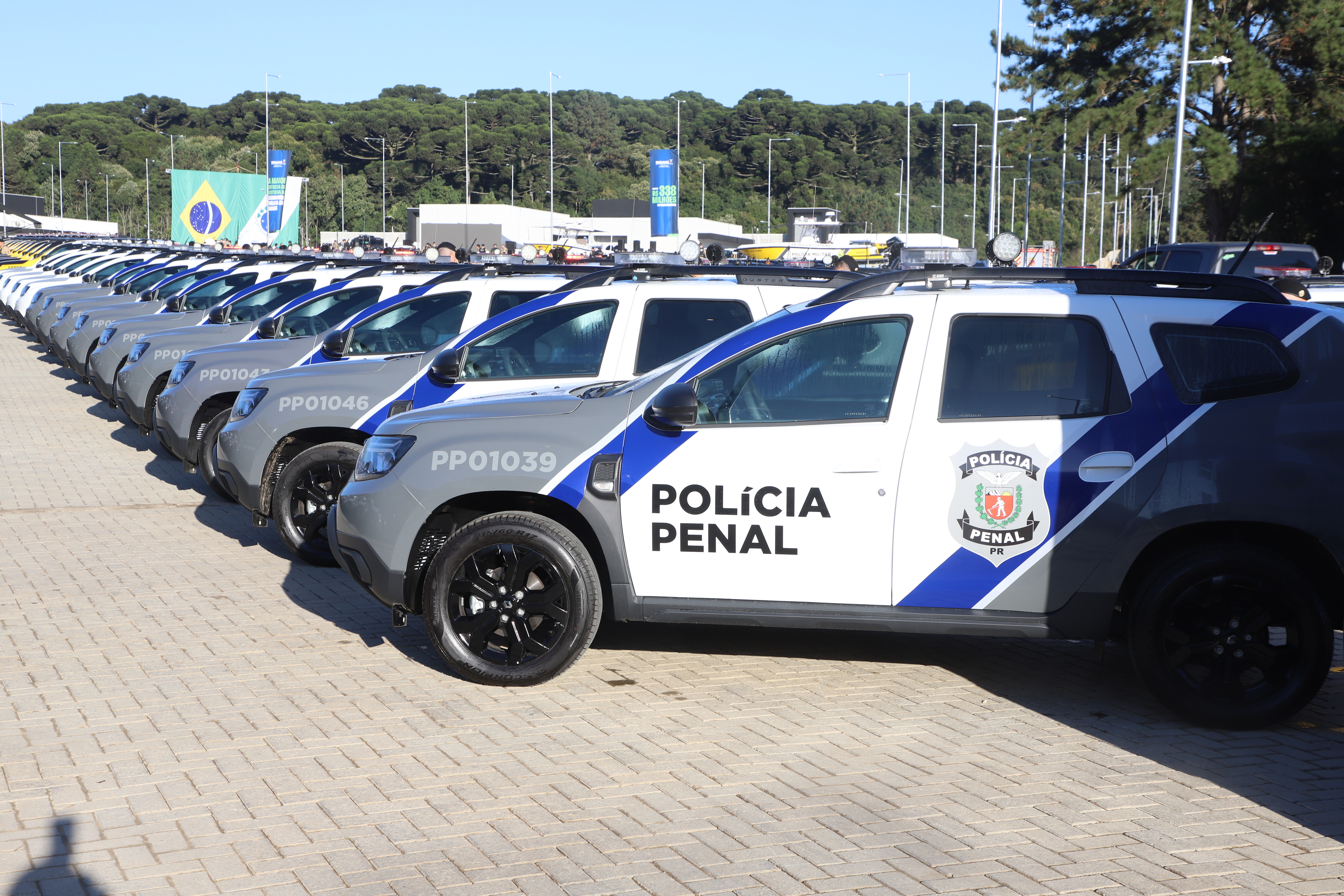 Novas viaturas e equipamentos reforçam atuação da Polícia Penal do Paraná
