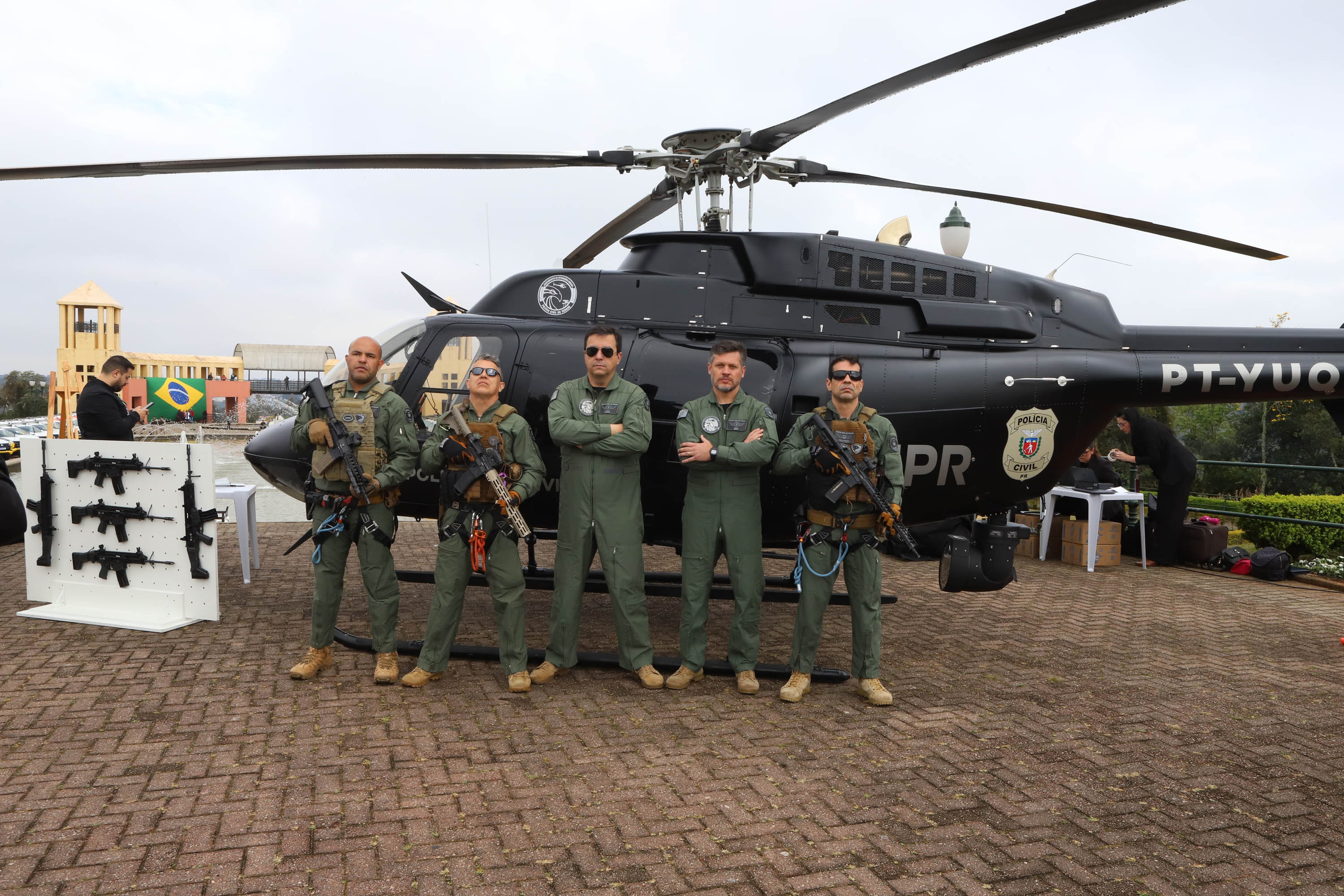 Região Oeste amplia combate ao crime com novas aeronaves da segurança pública
