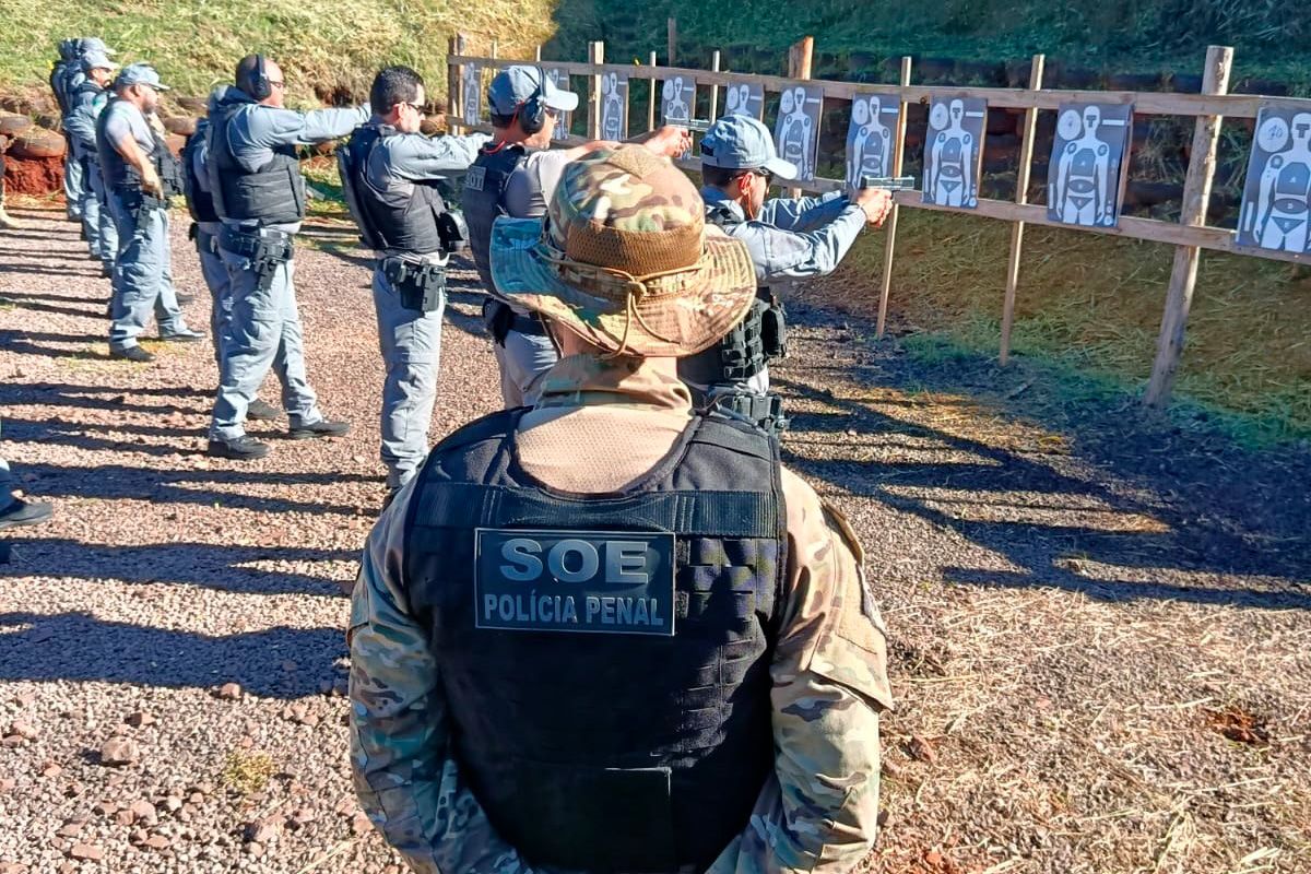 Polícia Penal do Paraná capacita 773 servidores para o uso de novas pistolas Glock G17