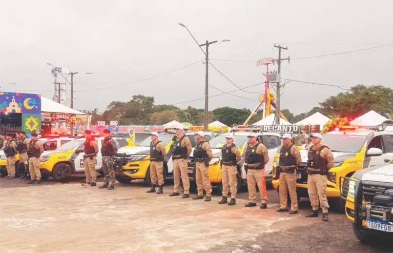 Operação reforça policiamento em Foz do Iguaçu durante período de festas e eventos