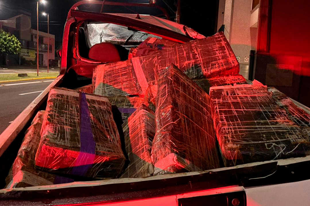 PMPR apreende mais de 5 toneladas de maconha em operações no Oeste