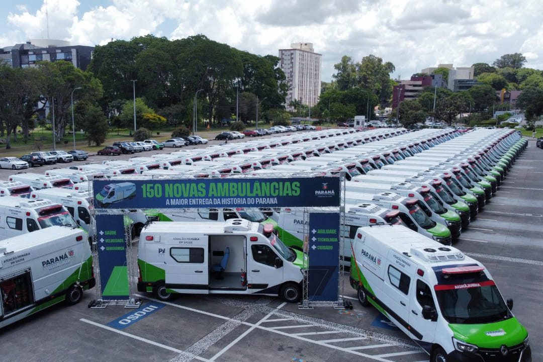 Estado fortalece a saúde em Foz do Iguaçu com investimentos em equipamentos e transporte sanitário