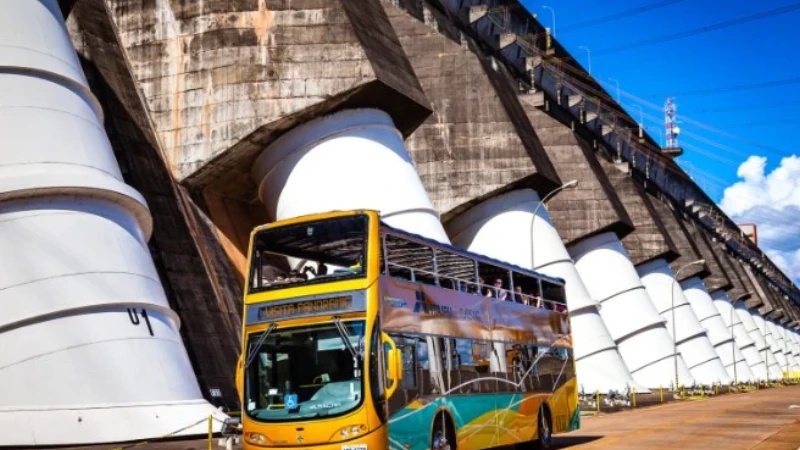 Itaipu Panorâmica revela os bastidores e os principais mirantes da usina