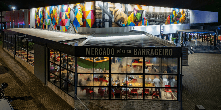 Mercado Público Barrageiro reúne sabores, histórias e cultura em espaço de encontro em Foz