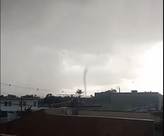 Paraná está em uma das áreas com maior risco de tornados na América do Sul