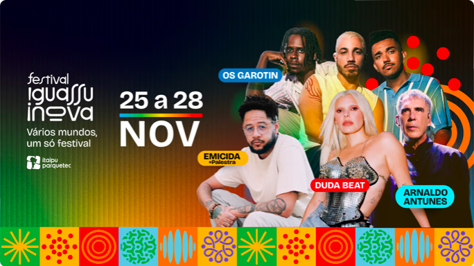 Festival Iguassu Inova 2026: garanta seu ingresso para uma experiência de inovação em Foz