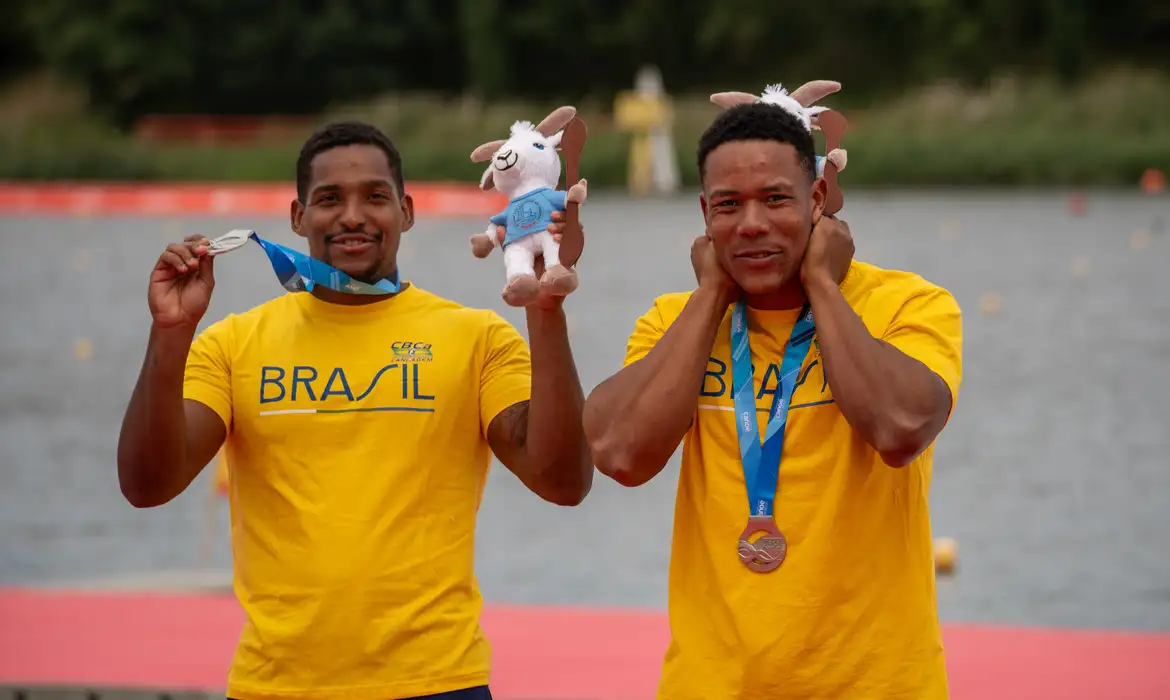 Dupla brasileira conquista prata no Mundial de Canoagem