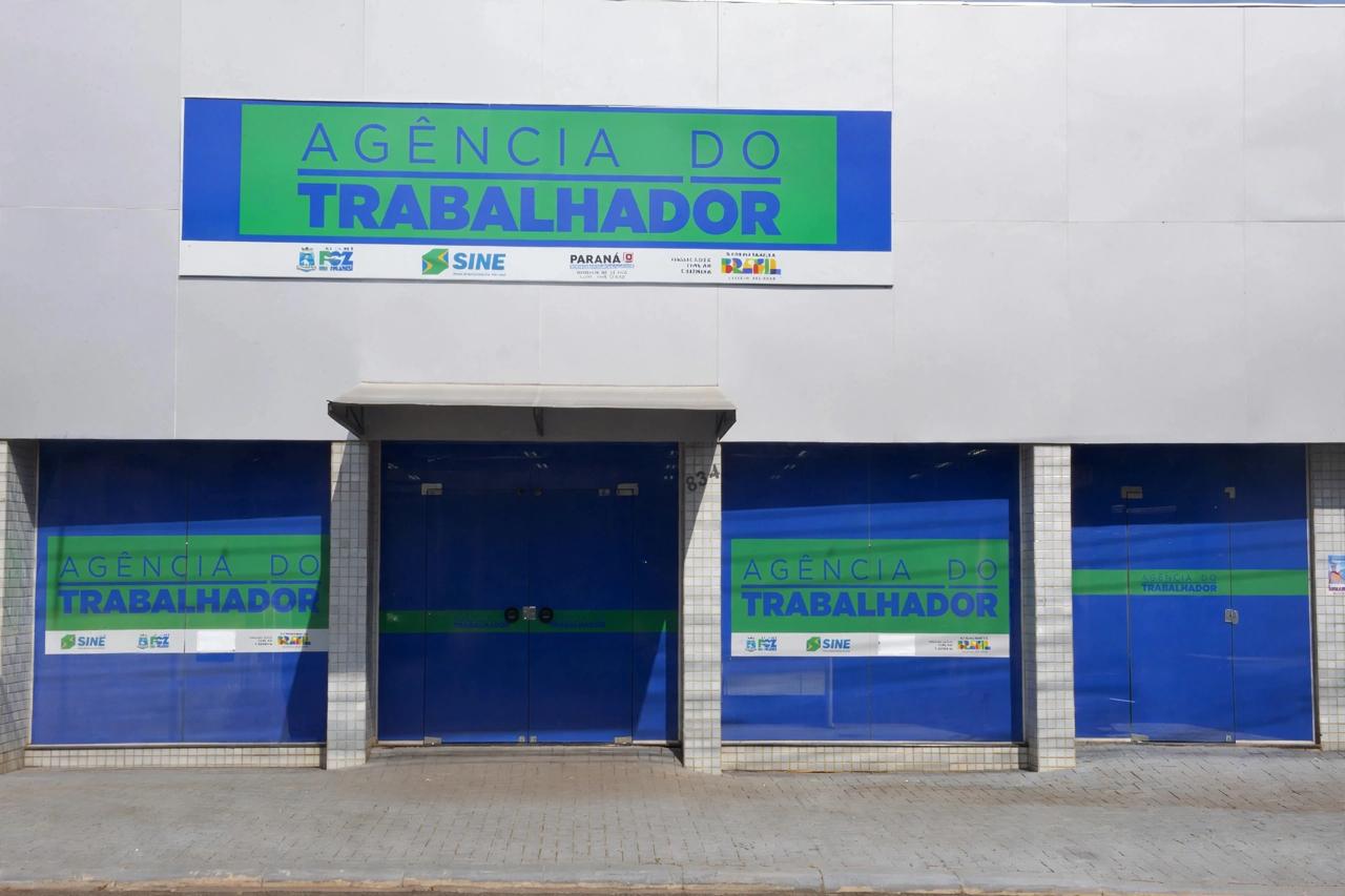 Agência do Trabalhador divulga novas vagas de emprego em Foz do Iguaçu
