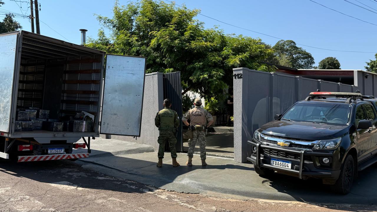 Operação encontra depósito com toneladas de maconha em Foz do Iguaçu