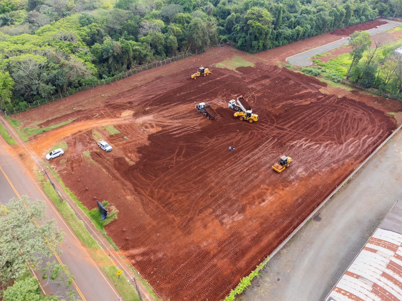 COMEÇA A CONSTRUÇÃO DO NOVO TERMINAL RODOVIÁRIO DE SANTA TEREZINHA DE ITAIPU