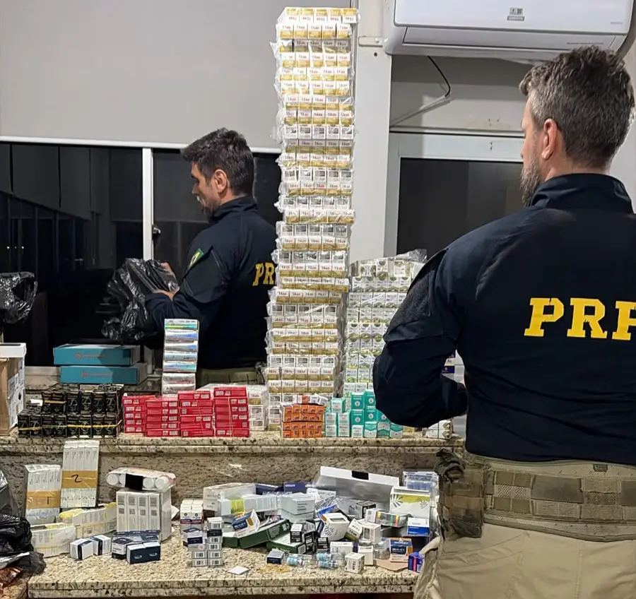 Motorista é preso com 4 mil caixas de medicamentos e anabolizantes na BR-277
