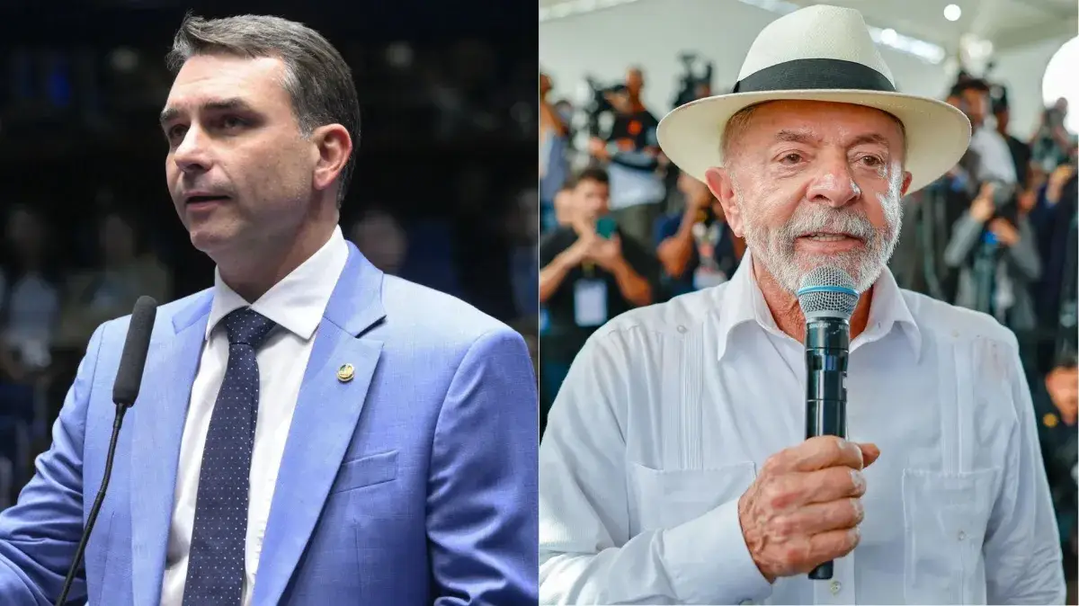 PoderData: Flávio Bolsonaro chega a 52% e Lula aparece com 48% dos votos válidos