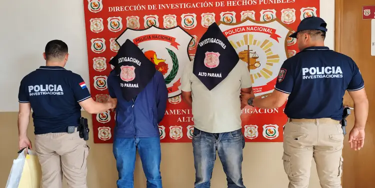 Assalto a família brasileira no Paraguai termina com dois presos e buscas por suspeitos