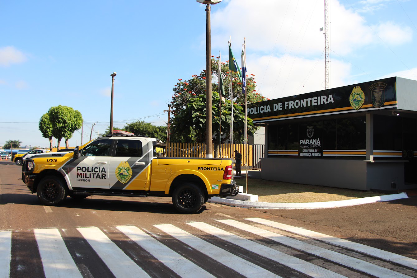 Nova base da Polícia de Fronteira é entregue pelo Estado em Santa Helena, no Oeste