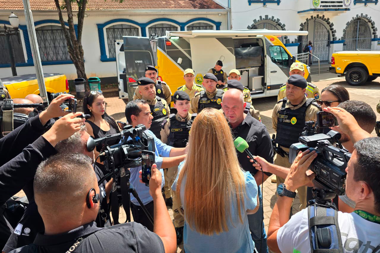 Segurança em Foz do Iguaçu é reforçada com novo drone e base móvel da Polícia Militar