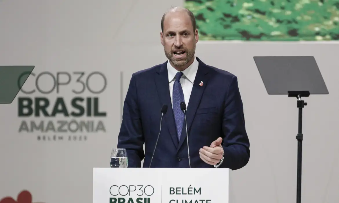 Príncipe William elogia iniciativa do Brasil para florestas tropicais
